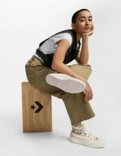 Converse Sneakers Compensées Femme Ctas Lift Hi Imprimé Animalier -Hylton Magasin a06817c converse 5