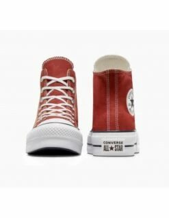 Converse Sneakers Compensée Ctas Lift Hi Ritual Red -Hylton Magasin a06896c converse 2