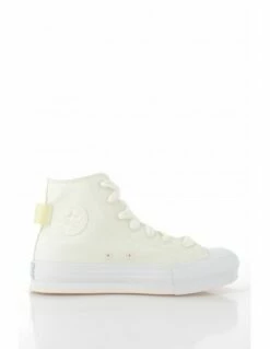 Converse Sneakers Montantes Femme Ctas Eva Lift Hi Egret/open Sesame Beige -Hylton Magasin a07104c converse 2