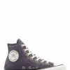 Converse Sneakers Montantes Femme Ctas Hi Dark Violet/motifs -Hylton Magasin a07137c converse