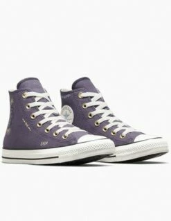 Converse Sneakers Montantes Femme Ctas Hi Dark Violet/motifs 10 Converse Sneakers Montantes Femme Ctas Hi Dark Violet/motifs -Hylton Magasin a07137c converse 2