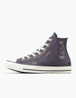Converse Sneakers Montantes Femme Ctas Hi Dark Violet/motifs 11 Converse Sneakers Montantes Femme Ctas Hi Dark Violet/motifs -Hylton Magasin a07137c converse 3