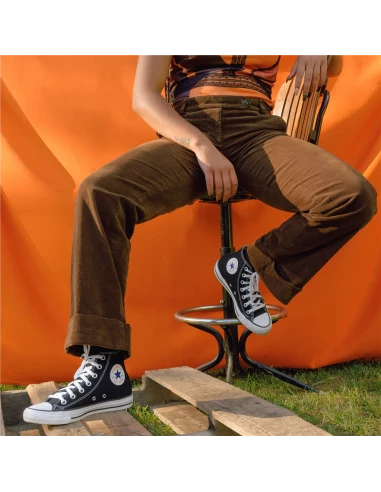 Converse Sneakers Montante Mixte All Star Hi Noir 10 Converse Sneakers Montante Mixte All Star Hi Noir – Image 8