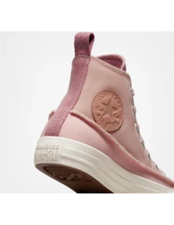 Converse Sneakers Montantes Femme All Star Hi Crafted Canvas Rose Vintage -Hylton Magasin all star hi crafted canvas 2