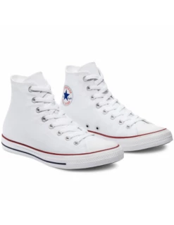 Converse Sneakers Montantes Mixte All Star Hi Blanc -Hylton Magasin allstarhi 01 converse all star hi 2