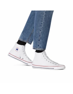 Converse Sneakers Montantes Mixte All Star Hi Blanc -Hylton Magasin allstarhi 01 converse all star hi 7