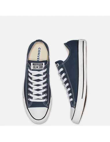 Converse Sneakers Basses Mixte All Star Ox Bleu 6 Converse Sneakers Basses Mixte All Star Ox Bleu – Image 4