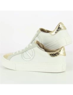 No Name Baskets De Ville Femme Arcade Side Cuir Blanc/or 11 No Name Baskets De Ville Femme Arcade Side Cuir Blanc/or -Hylton Magasin arcade side 3
