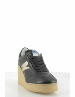 Semerdjian Baskets à Talons Compensée Arev 10400 H Black -Hylton Magasin arev 10400 h semerdjian 2