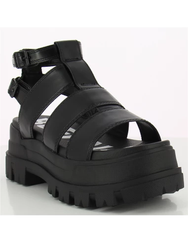 Buffalo Sandales Compensées Femme Aspha Gld Vegan 5 Buffalo Sandales Compensées Femme Aspha Gld Vegan – Image 3