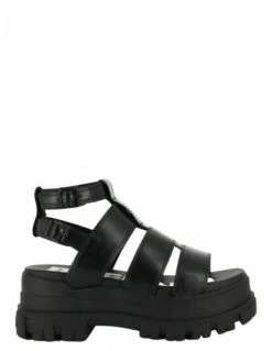 Buffalo Sandales Compensées Femme Aspha Gld Vegan