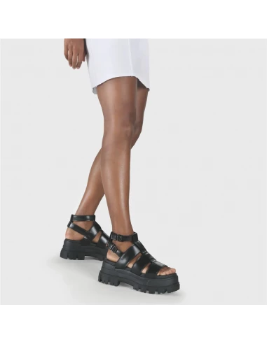 Buffalo Sandales Compensées Femme Aspha Gld Vegan 7 Buffalo Sandales Compensées Femme Aspha Gld Vegan – Image 5