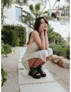 Buffalo Sandales Compensées Femme Aspha Gld Vegan 15 Buffalo Sandales Compensées Femme Aspha Gld Vegan -Hylton Magasin aspha gld black imi box leather 4