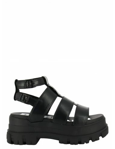 Buffalo Sandales Compensées Femme Aspha Gld Vegan 3 Buffalo Sandales Compensées Femme Aspha Gld Vegan