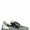 Semerdjian Baskets De Ville Femme Ayla 8487 Cuir Gris Paillette/vert/noir -Hylton Magasin ayla 8487 semerdjian