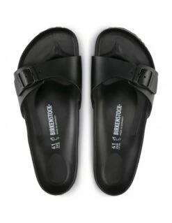 Birkenstock Claquettes Femme Madrid Eva Caoutchouc Noir -Hylton Magasin bk128163 madrid femme 2