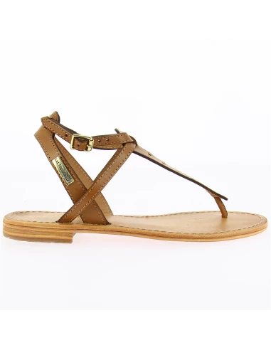 Les Tropéziennes Par M Belarbi Les Tropeziennes Par M.Belarbi Sandales Plates Femme Harnox Cuir Marron 7 Les Tropéziennes Par M Belarbi Les Tropeziennes Par M.Belarbi Sandales Plates Femme Harnox Cuir Marron – Image 5