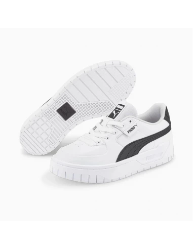 Puma Sneakers Femme Cali Dream Leather Cuir Blanc/noir 4 Puma Sneakers Femme Cali Dream Leather Cuir Blanc/noir – Image 2