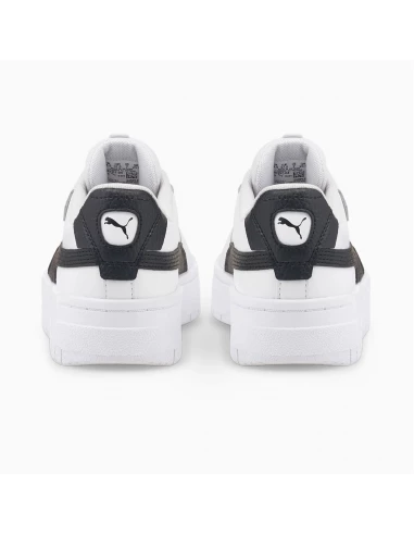 Puma Sneakers Femme Cali Dream Leather Cuir Blanc/noir 5 Puma Sneakers Femme Cali Dream Leather Cuir Blanc/noir – Image 3