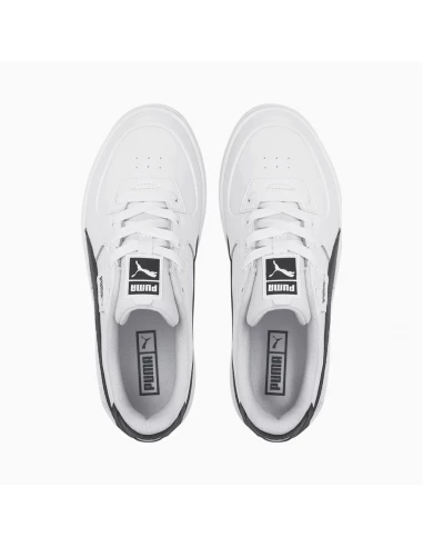 Puma Sneakers Femme Cali Dream Leather Cuir Blanc/noir 6 Puma Sneakers Femme Cali Dream Leather Cuir Blanc/noir – Image 4