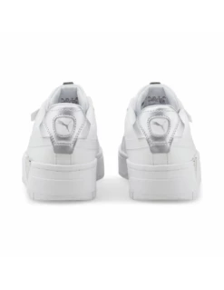 Puma Sneakers Femme Cali Dream Metal Cuir Blanc -Hylton Magasin cali dream metal wns 2