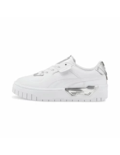 Puma Sneakers Femme Cali Dream Metal Cuir Blanc -Hylton Magasin cali dream metal wns 3