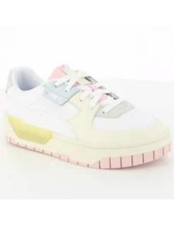 Puma Sneakers Femme Cali Dream Pastel Blanc/jaune/rose -Hylton Magasin cali dream wns 1