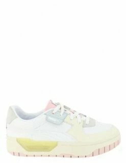 Puma Sneakers Femme Cali Dream Pastel Blanc/jaune/rose