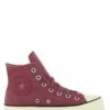 Converse Sneakers Compensées Montantes Femme Chuck Taylor All Star Lined Platform Daim Mauve -Hylton Magasin chuck taylor all star lined platform