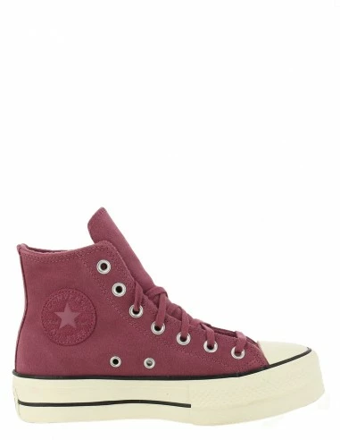 Converse Sneakers Compensées Montantes Femme Chuck Taylor All Star Lined Platform Daim Mauve 3 Converse Sneakers Compensées Montantes Femme Chuck Taylor All Star Lined Platform Daim Mauve