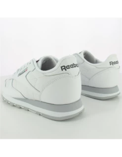 Reebok Sneakers Femme Cl Leather Cuir Blanc -Hylton Magasin cl lthr 2