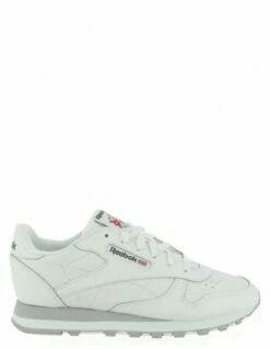 Reebok Sneakers Femme Cl Leather Cuir Blanc