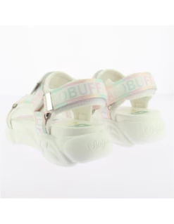 Buffalo Sandales Femme Cld Tec Blanc -Hylton Magasin cld tec white nylon 2