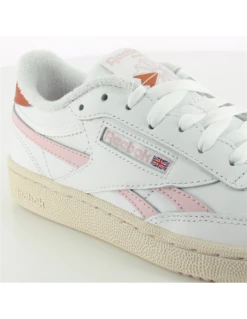 Reebok Sneakers Mixte Club C Revenge Cuir Blanc/rose -Hylton Magasin club c revenge 2