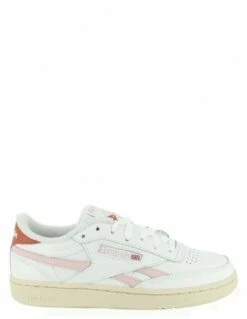 Reebok Sneakers Mixte Club C Revenge Cuir Blanc/rose