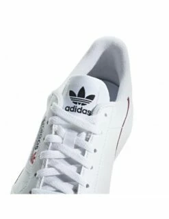 Adidas Sneakers Femme Continental 80 J Cuir Blanc -Hylton Magasin continental80j 01 f99787 1