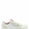 Reebok Sneakers Femme Court Peak Blanc/beige/rose -Hylton Magasin court peak