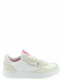Reebok Sneakers Femme Court Peak Blanc/beige/rose