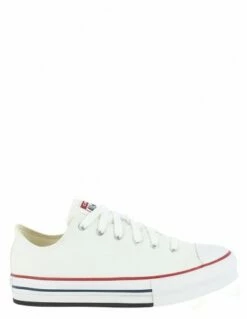 Converse Sneakers Compensées Basses Enfant Ctas Platform Eva Ox Blanc