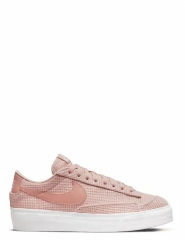Nike Sneakers Compensées Femme Blazer Low Platform Rose/blanc 3 Nike Sneakers Compensées Femme Blazer Low Platform Rose/blanc