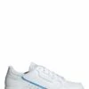 Adidas Sneakers Femme Continental 80 J Cuir Blanc Bleu -Hylton Magasin ee6471 continental 80 j