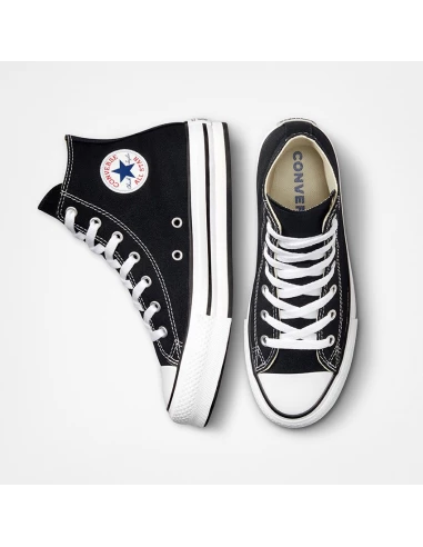 Converse Sneakers Compensées Montantes Femme Eva Lift Hi Noir 5 Converse Sneakers Compensées Montantes Femme Eva Lift Hi Noir – Image 3