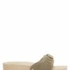 Scholl Sabots Femme Pescura Heel Daim Taupe -Hylton Magasin f298481002 scholl
