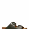 Scholl Mules Femme Noelle Cuir Kaki -Hylton Magasin f300651147 scholl