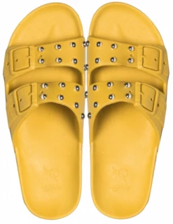 Cacatoes Claquettes Femme Florianopolis Women Moutarde 9 Cacatoes Claquettes Femme Florianopolis Women Moutarde -Hylton Magasin florianopoliswomen 2