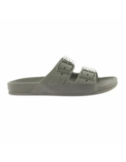 Cacatoes Claquettes Femme Flox Women Silver -Hylton Magasin flox women 12