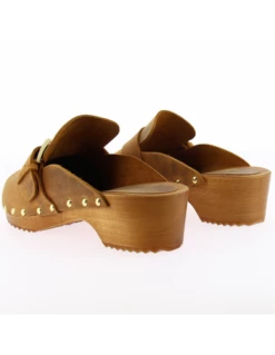 Hylton Sabots Femme Folk Cuir Marron 11 Hylton Sabots Femme Folk Cuir Marron -Hylton Magasin folk cuoio hylton 4