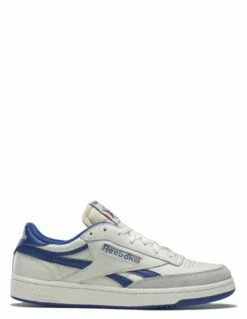 Reebok Sneakers Mixte Club C Revenge Vintage Cuir Blanc/bleu