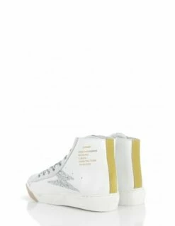 Semerdjian Baskets Montantes Femme Goia 9356 Cuir Blanc/gris/or/paillette Argent 9 Semerdjian Baskets Montantes Femme Goia 9356 Cuir Blanc/gris/or/paillette Argent -Hylton Magasin goia 9356 semerdjian 2