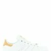 Adidas Sneakers Femme Stan Smith W Vegan Blanc Orange -Hylton Magasin gw4241 adidas